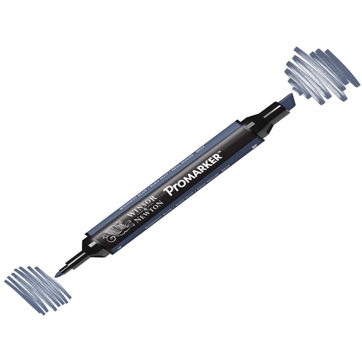 LİSANS W&N PROMARKER LV-WN-0203401 ÇİFT TARAFLI MİDNİGHT BLUE 1