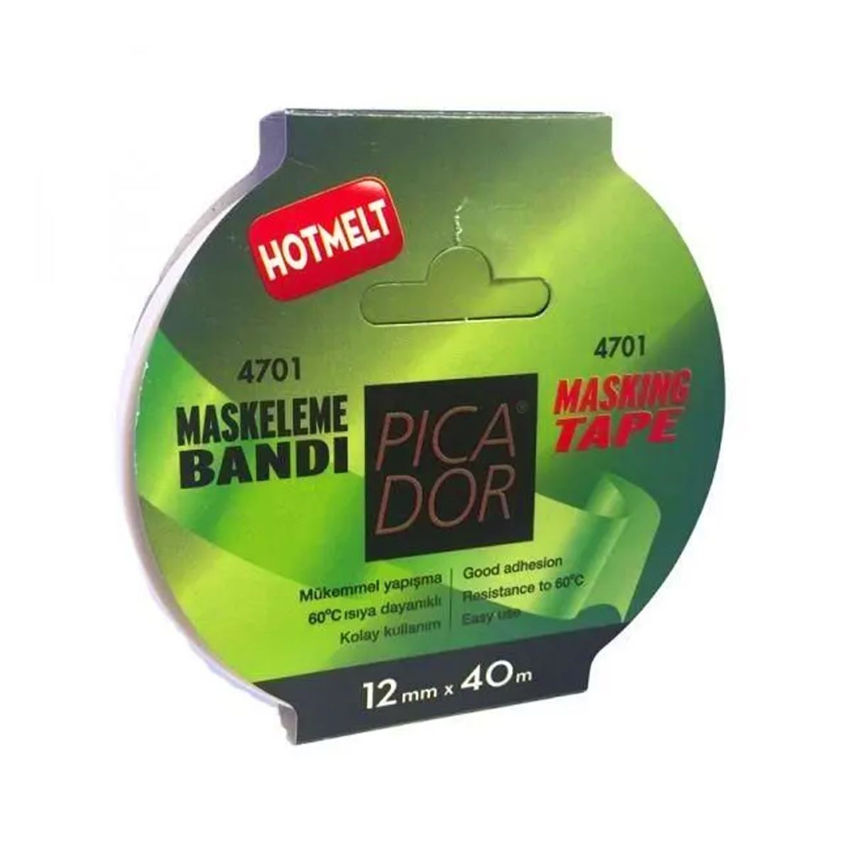 PİCADOR MASKELEME BANDI 12x40 KR 001 4701 1