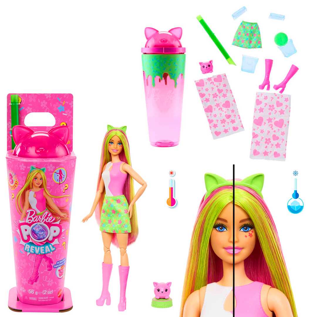 BARBİE POP REVEAL JCN85 MİLKSHAKE SERİSİ 3+ 1