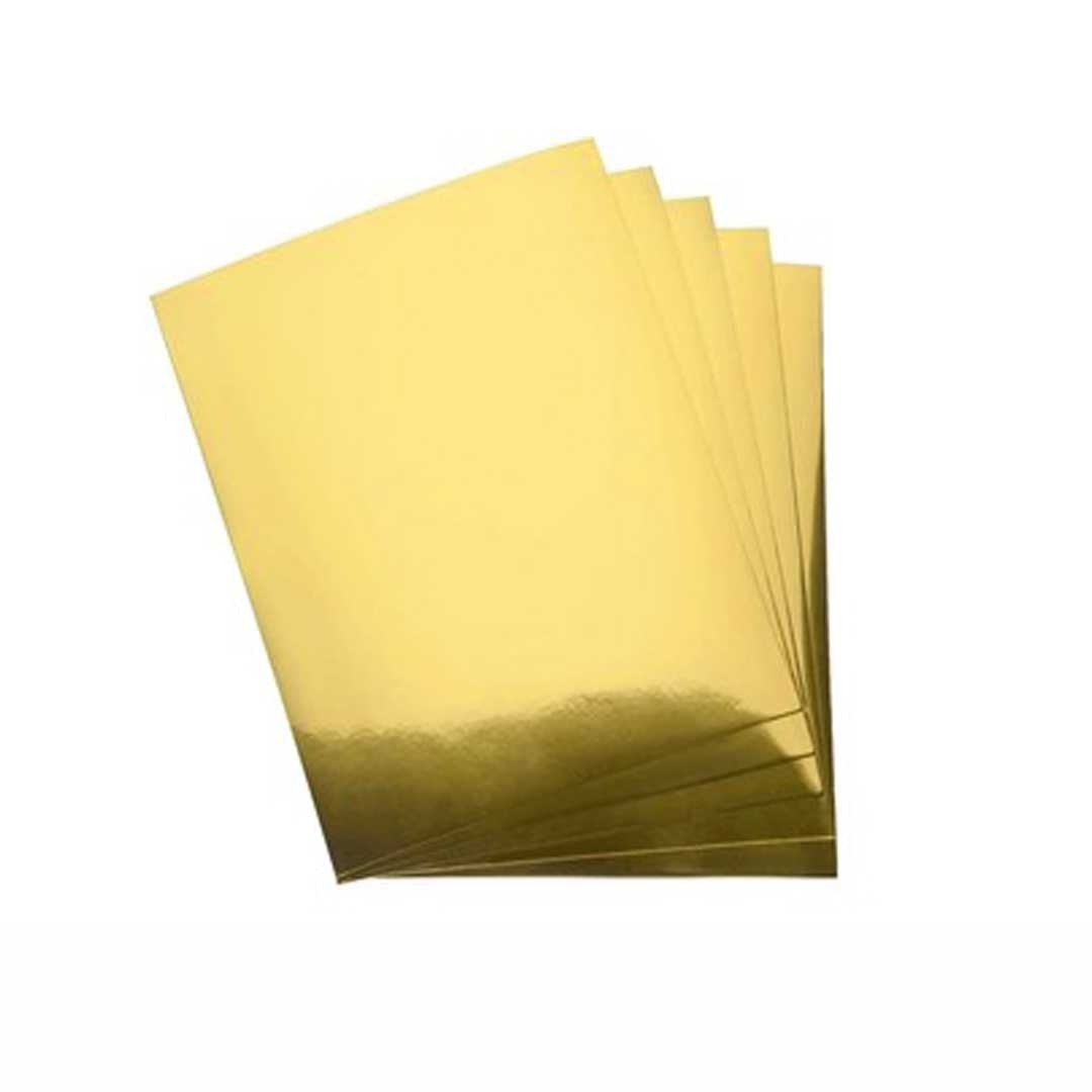 MCOLOR FON KARTONU 50x70 METALİK GOLD 10 LU 1