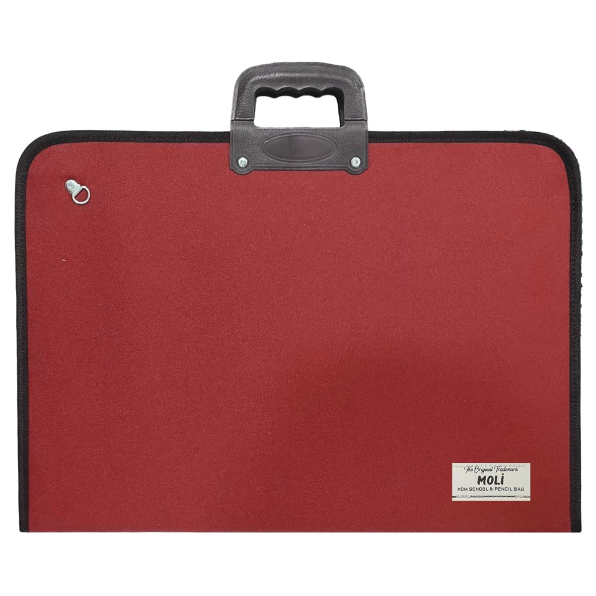 MOLİ PROJE ÇANTASI 53x38 KUMAŞ ASKILI İÇ CEPLİ BORDO KAHVE 1