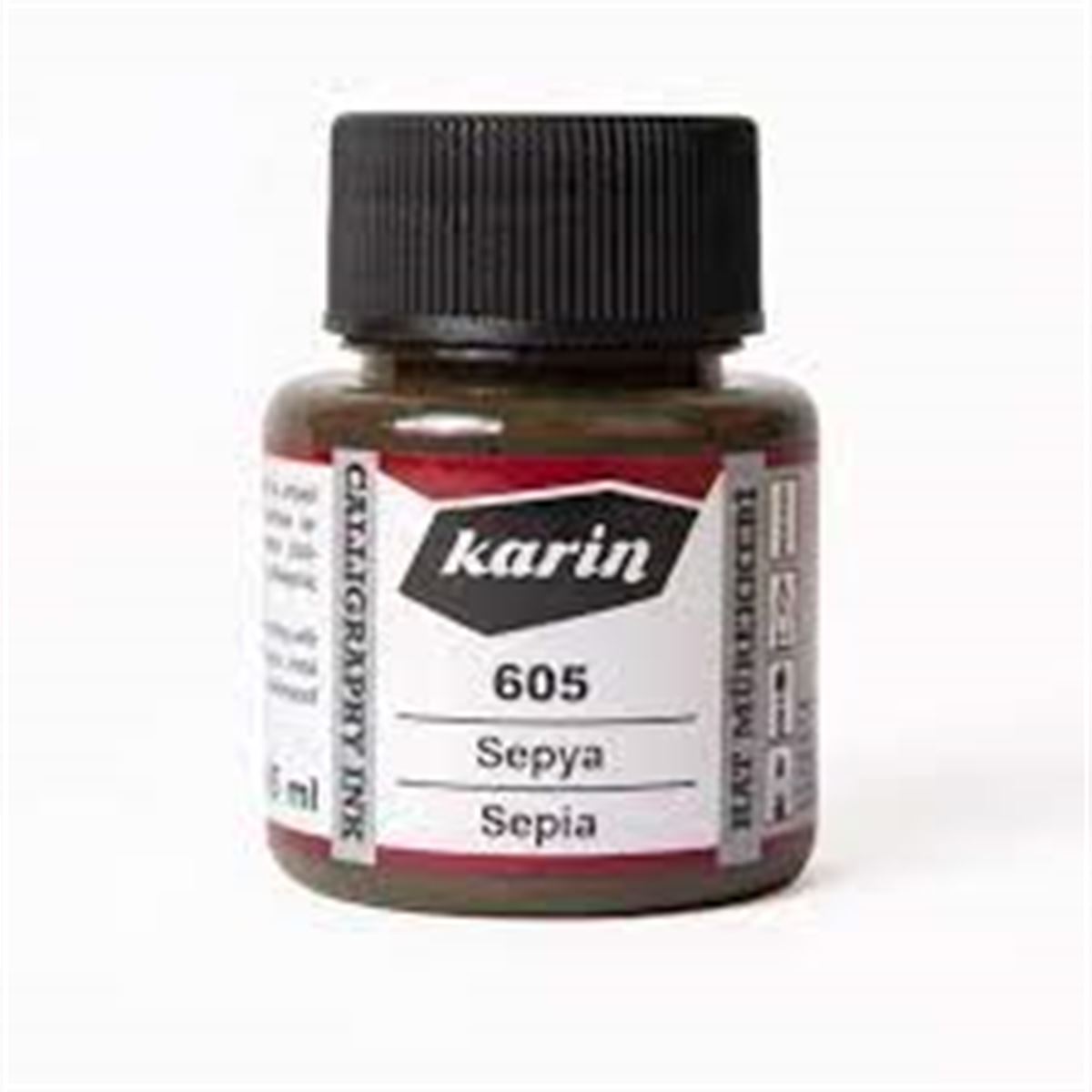 KARİN HAT MÜREKKEBİ SEPYA 45 ML. ŞİŞEDE 1