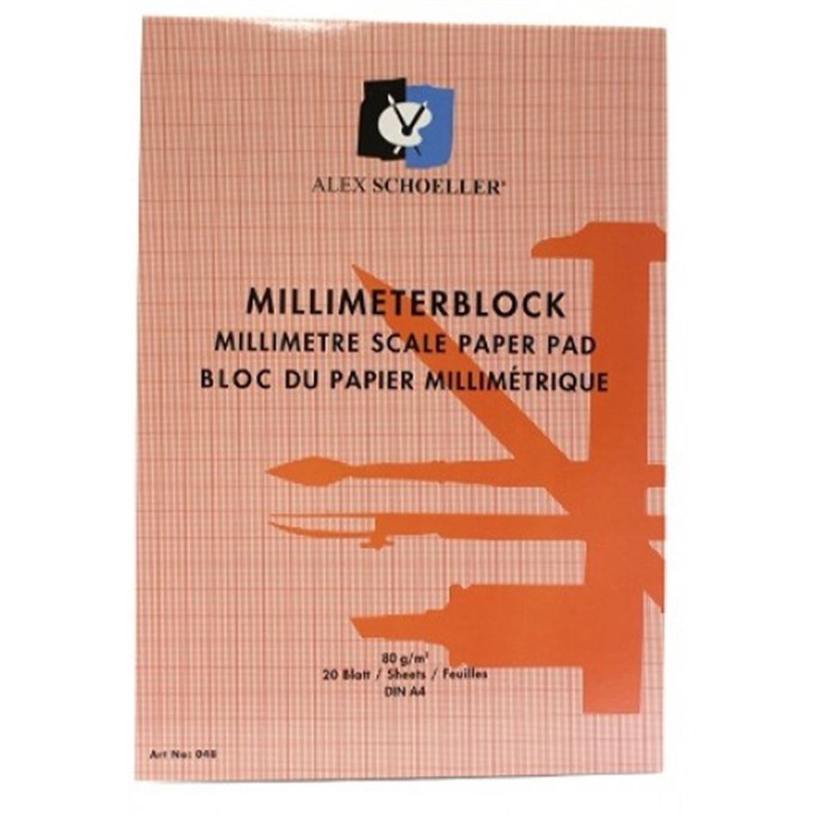 ALEX SCHOELLER MİLİMETRİK AYDINGER ALX-502 A4 MAVİ 30 LU 1