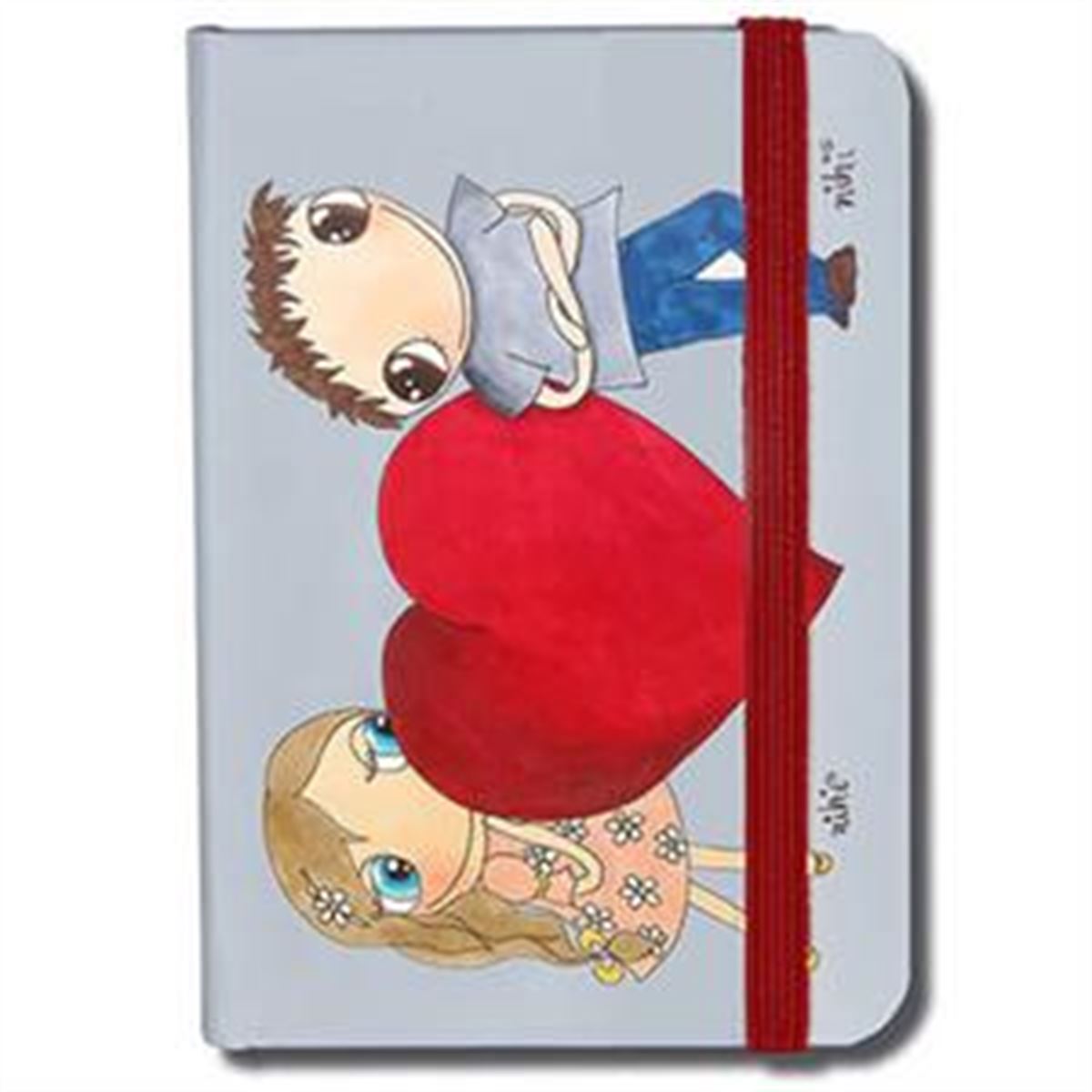 DEFFTER NOT DEFTERİ 10x15 LASTİKLİ: KIRMIZI 64038-6 1