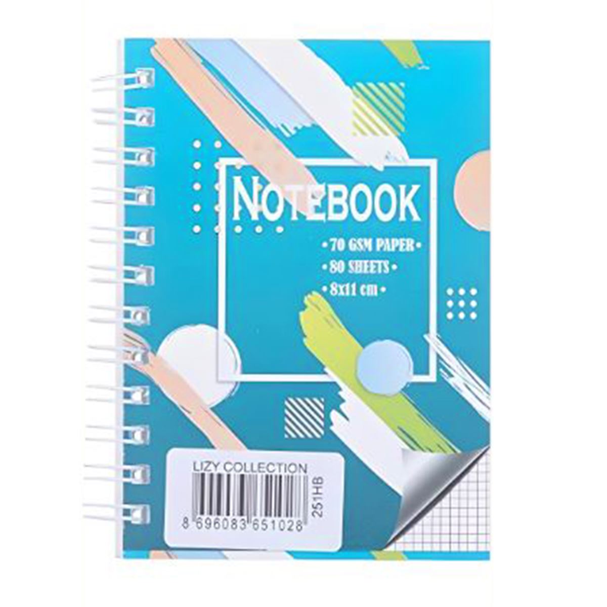 LİZ 251 NOT DEFTERİ 8x11 80 YP. 12 Lİ 1