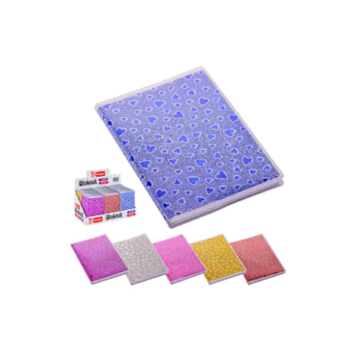 MİKRO NOT DEFTERİ DİKİŞLİ PVC KAPAK KALPLİ 9x13 64 YP ÇİZGİLİ NT-215 1