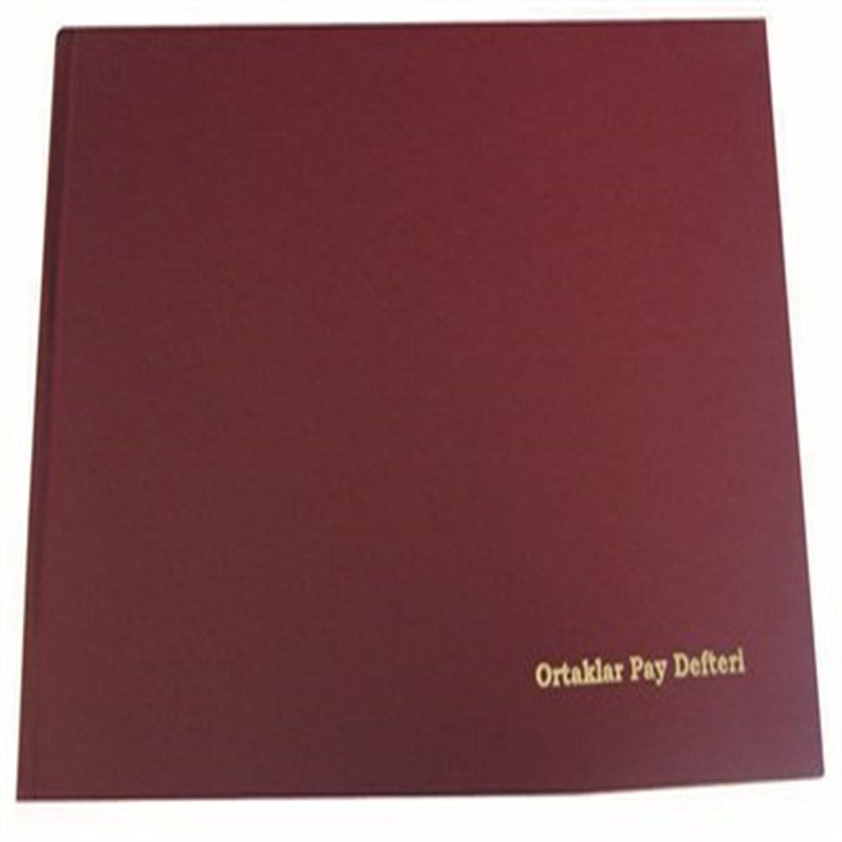 DİLMAN ORTAKLAR PAY DEFTERİ CİLTLİ 22,5x32 96 YP NUMARALI 5368 1