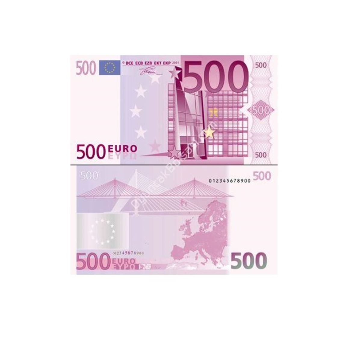 MY OYUNCAK KAĞIT PARA 500 EURO 1