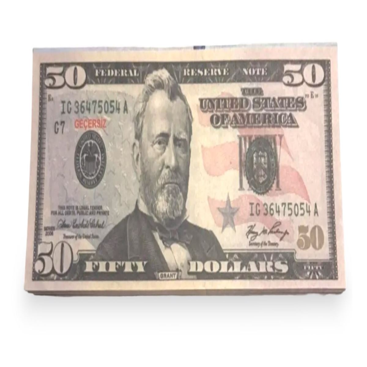 MY OYUNCAK KAĞIT PARA 50 DOLAR 1