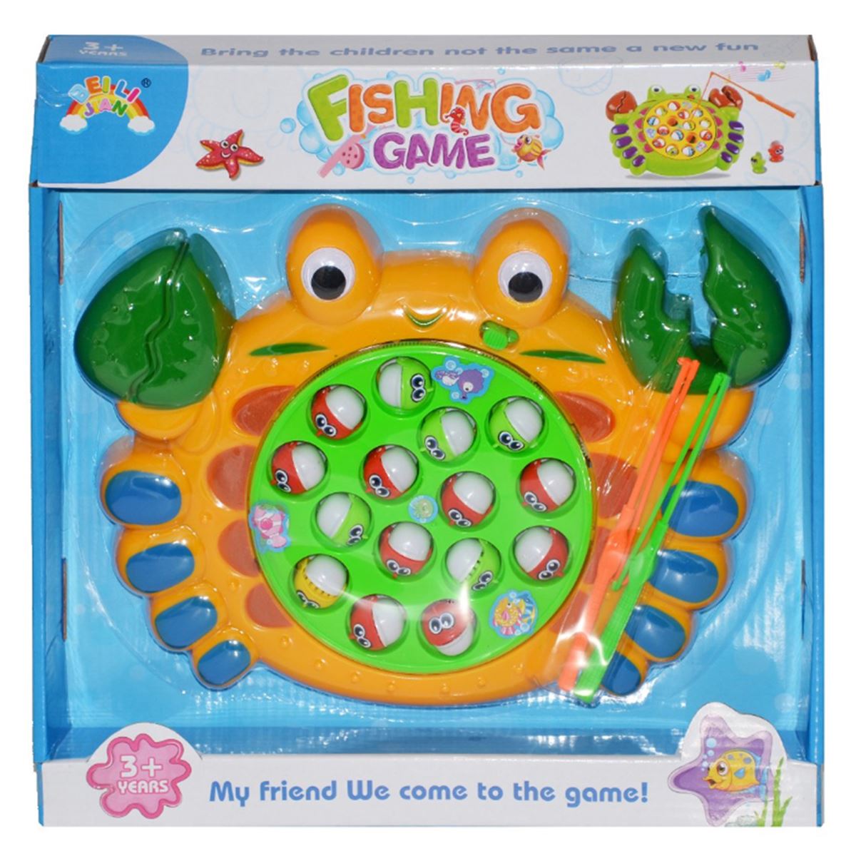 BEİLİ JİAN 09176 BALIK AVI FİSHİNG GAME PİLLİ 3+ 1