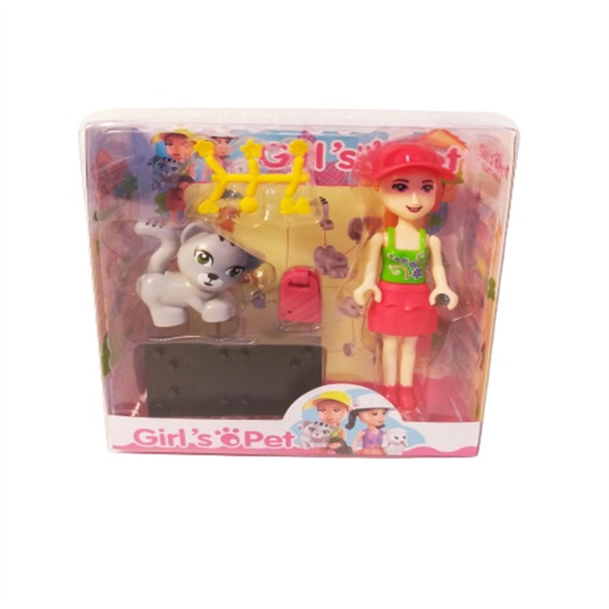 TOYSPARK GİRLS PET 18-42 KEDİ KÖPEKLİ KIZ 12 Lİ 1