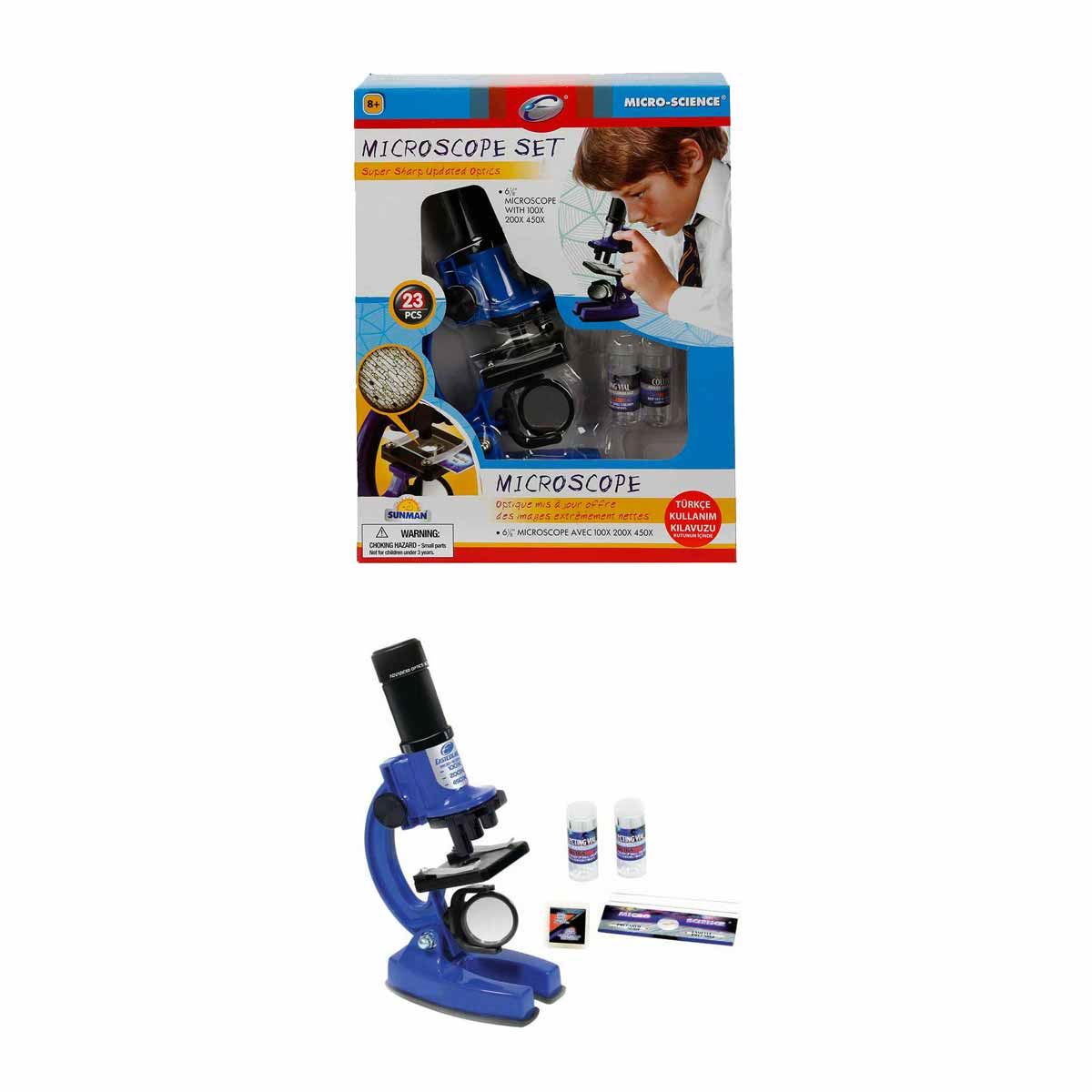 SUNMAN MİKROSKOP SETİ 2135 1