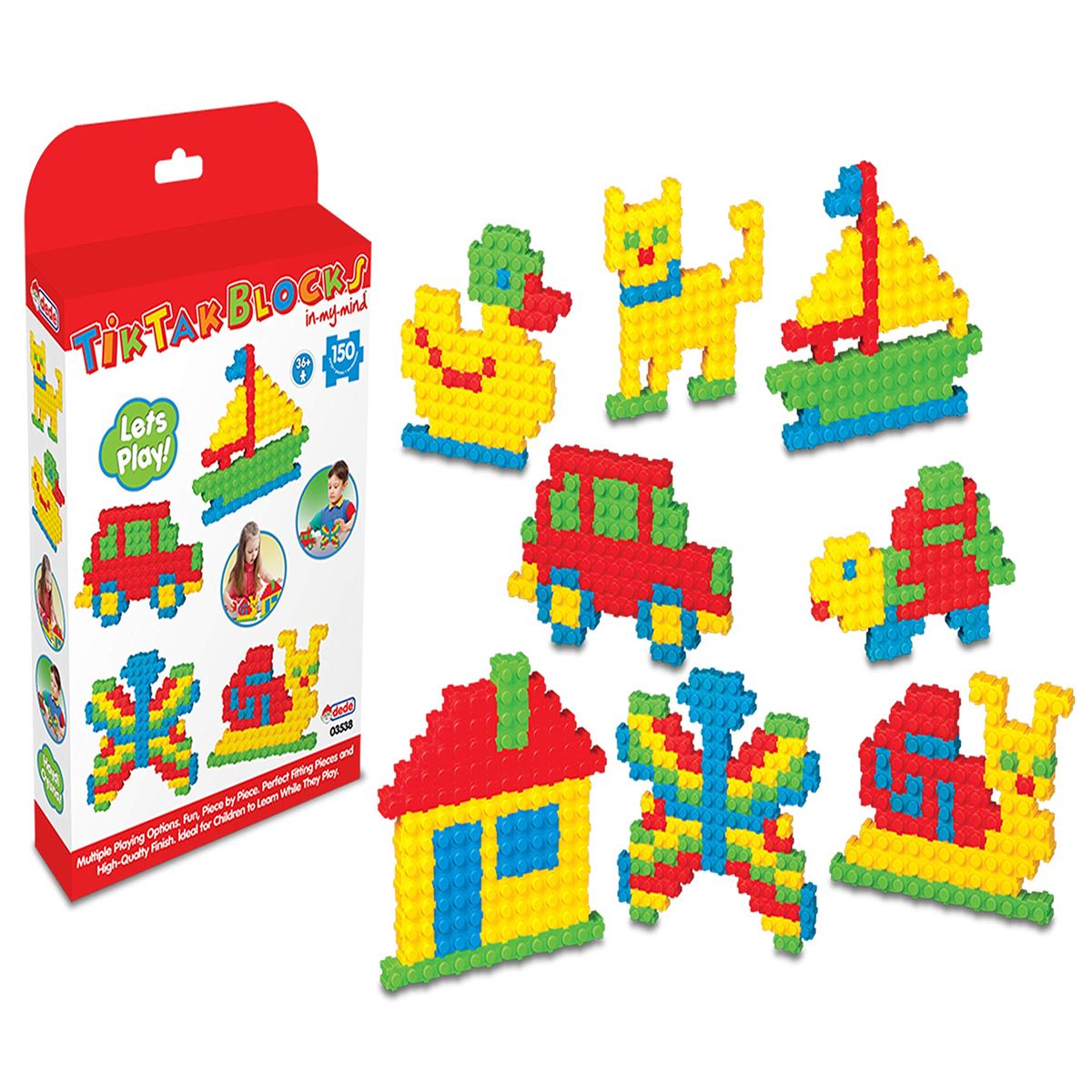 DEDE 3538 TİKTAK BLOCKS 150 PR. 1