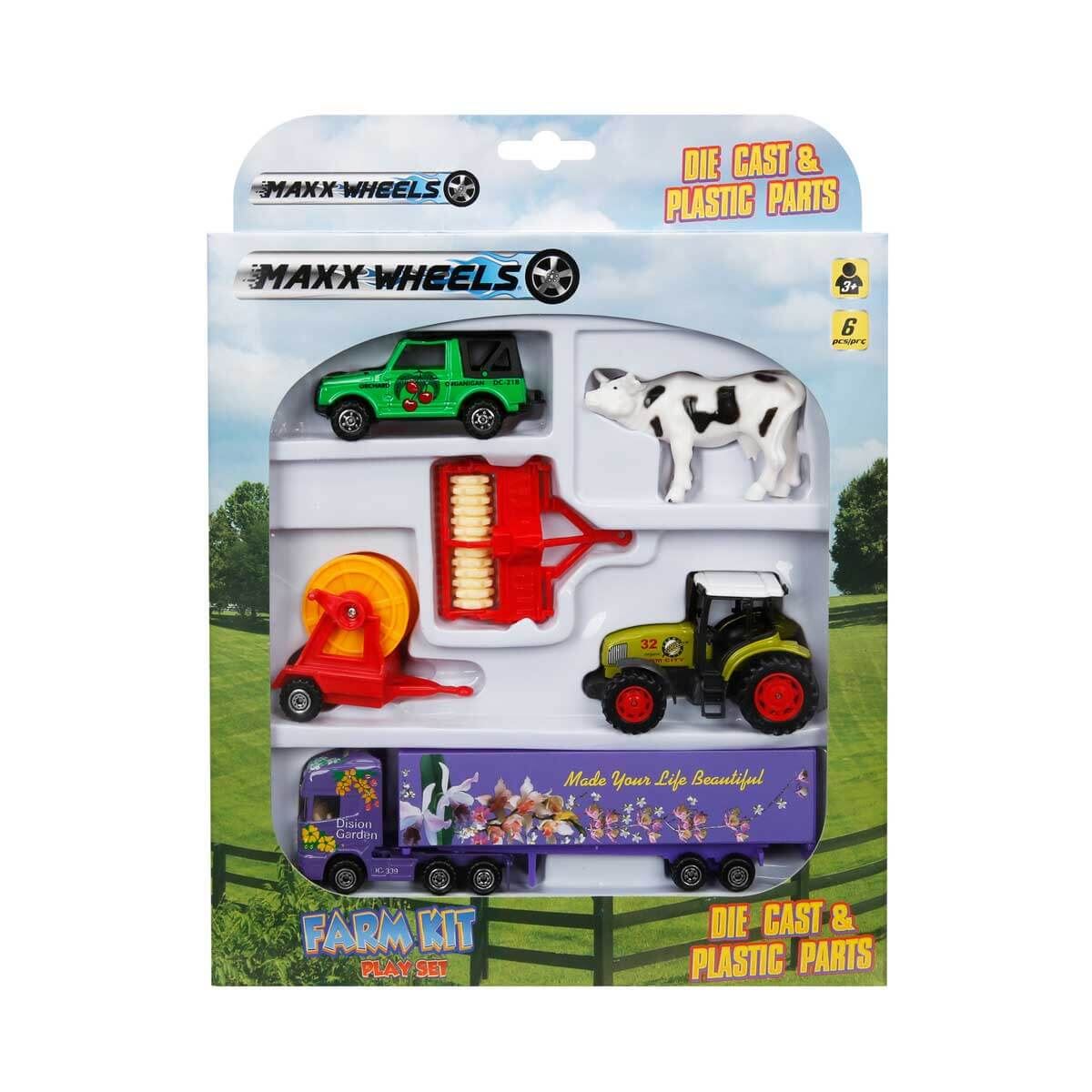 SUNMAN FARM KİT 19403 ÇİFTLİK SETİ 6 LI 3+ 1