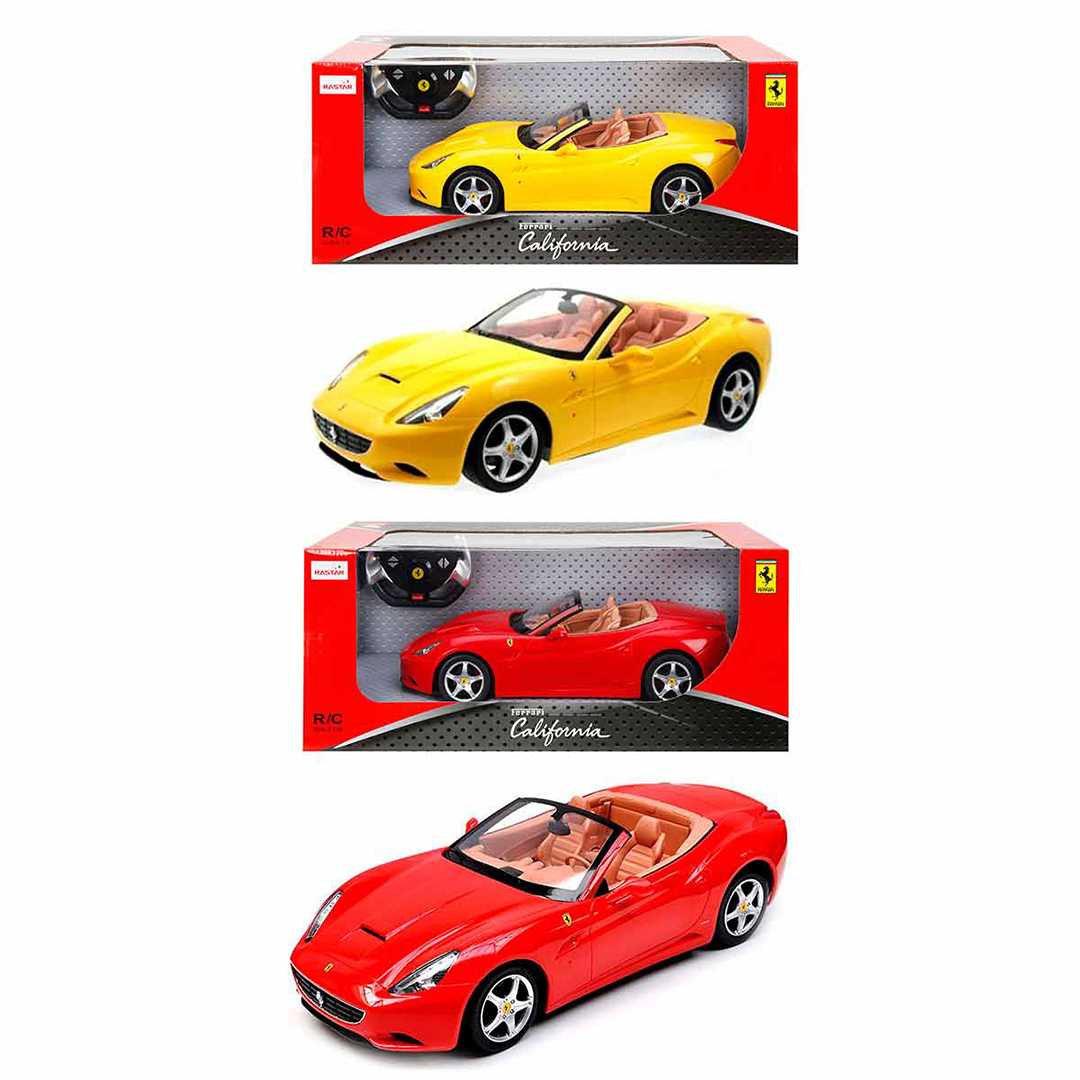 SUNMAN RASTAR KUMANDALI ARABA 47200 FERRARİ CALİFORNİA F/F R/C 2.4GHZ 1:12 IŞIKLI 6+ 1