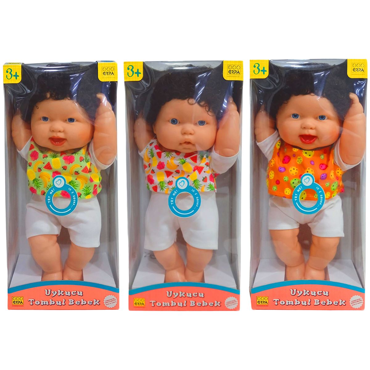 ERPA UYKUCU TOMBUL BEBEK TÜRKÇE KONUŞAN 43 CM 3+ 1