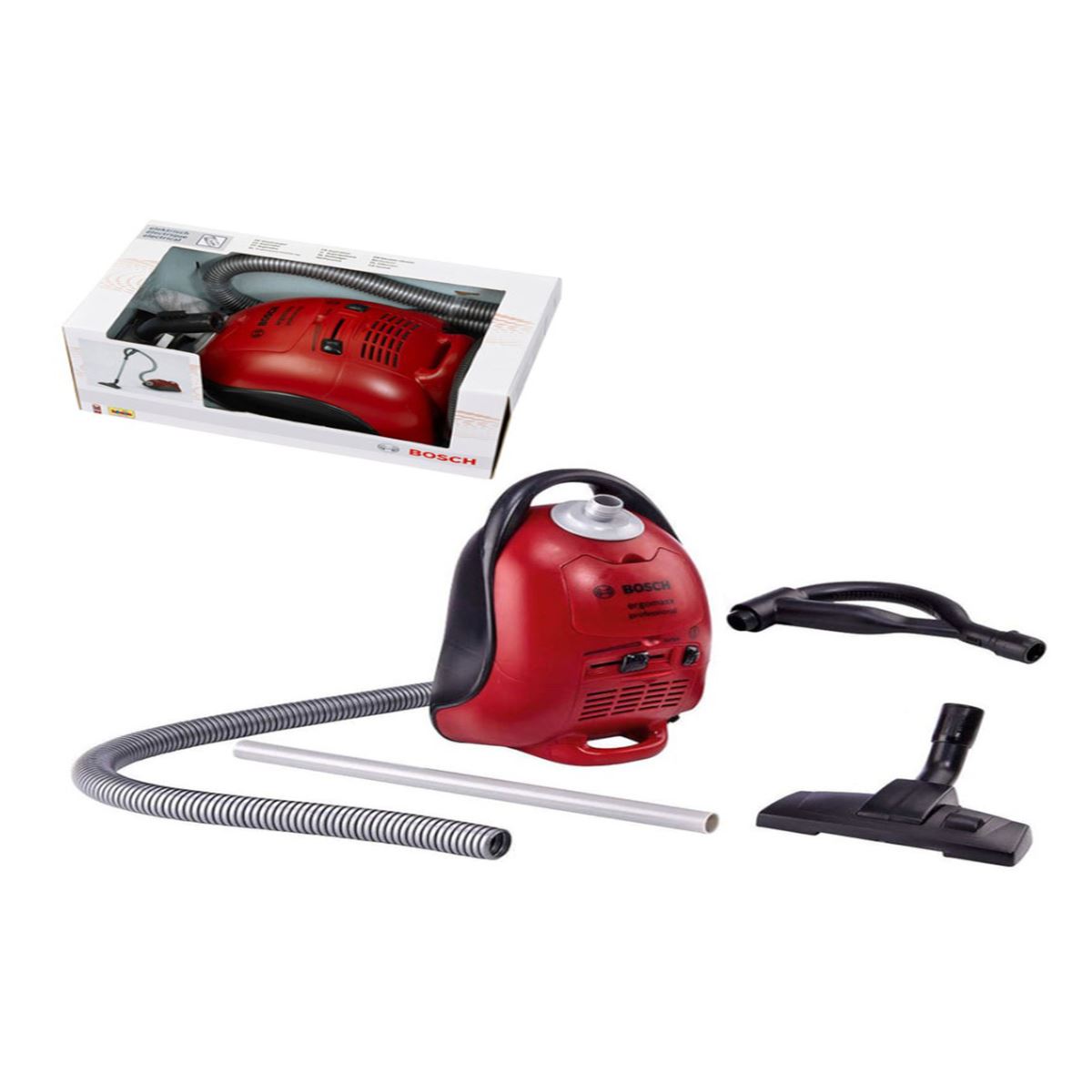 SUNMAN BOSCH 6828 ELEKTRİK SÜPÜRGESİ KIRMIZI SESLİ 3+ 1