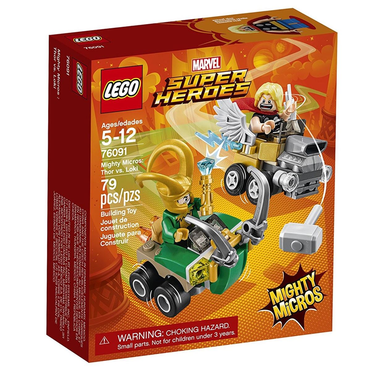 LEGO SÜPER HEREOS 76091 THOR VS LOKİ 1