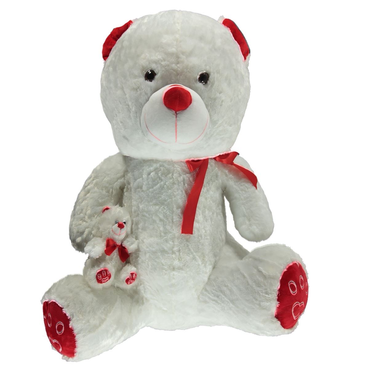 HALLEY PELÜŞ PL78052 YAVRULU AYI 100CM 1