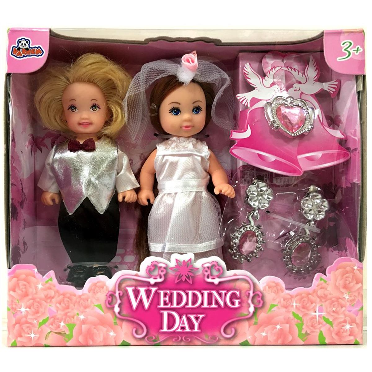 VARDEM OYUNCAK 87196 GELİN DAMAT AKSESUARLI 1