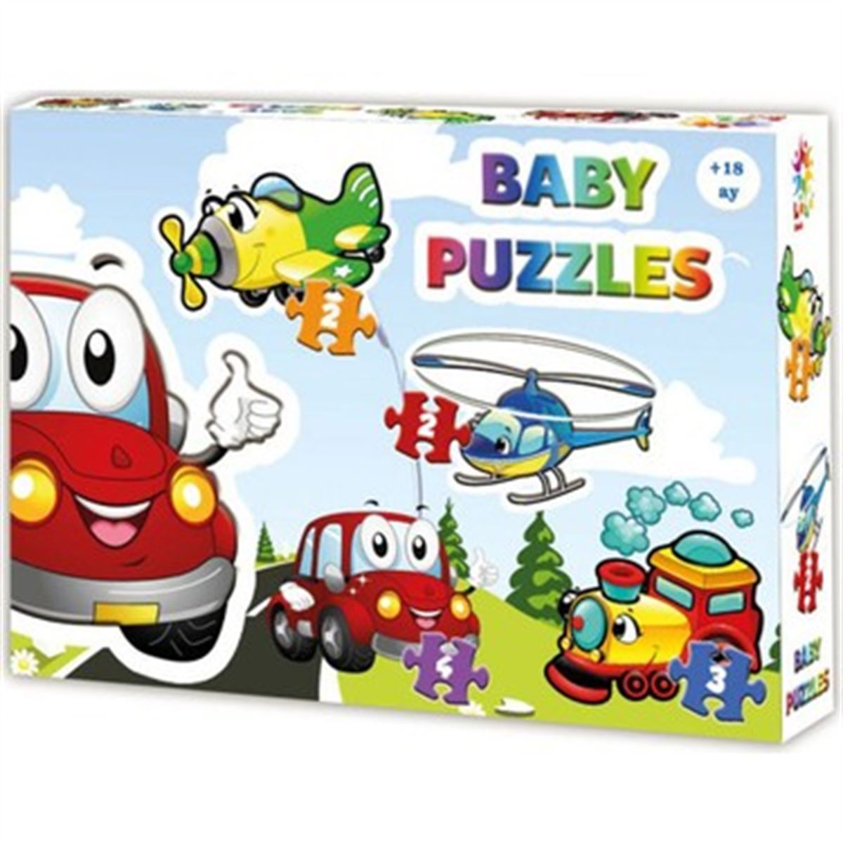 LACO KİDS YAPBOZ BABY TAŞITLAR PUZZLES 1