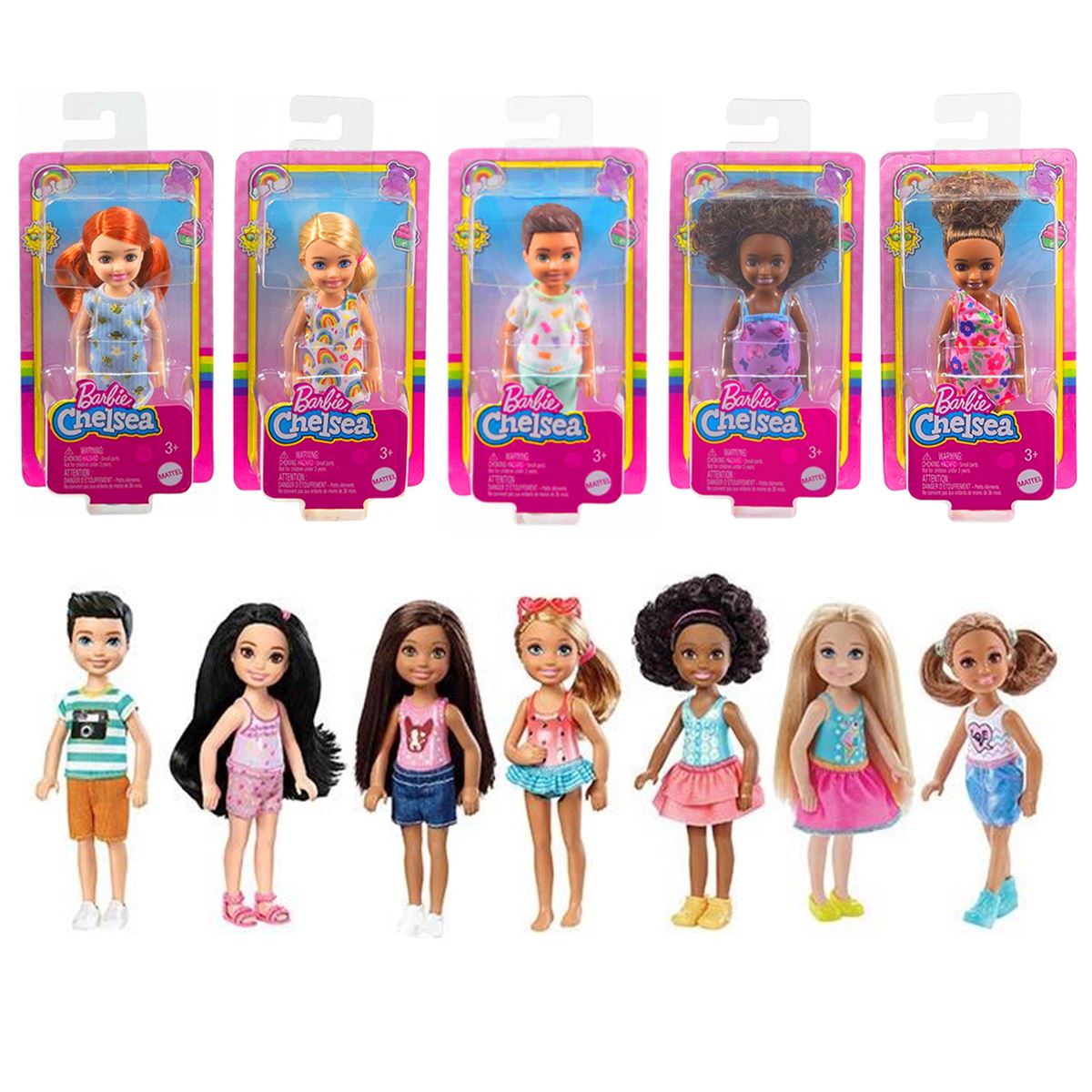 BARBİE DWJ33 CHELSEA BEBEKLER AKSESUARLI 3+ 1