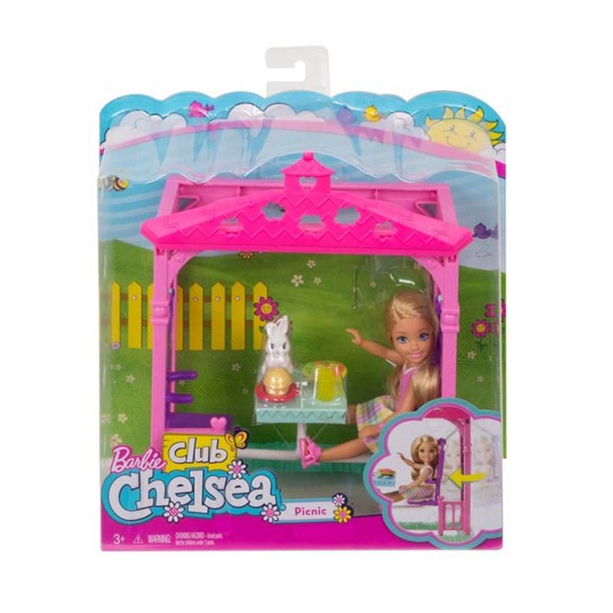 BARBİE FDB32 CHELSEA PİKNİKTE OYUN SETİ 1