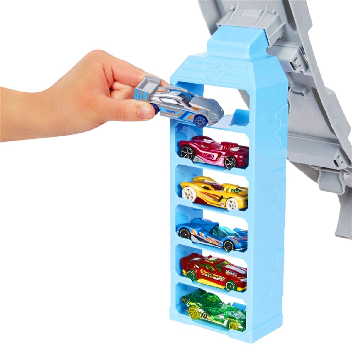 HOT WHEELS GBF81 ŞAMPİYONLUK PARKURU YARIŞ SETİ 4+ 1