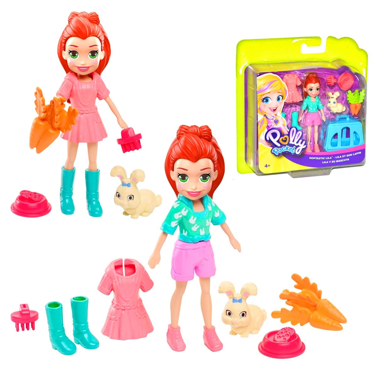 POLLY POCKET GDM11 HAYVAN DOSTU 4+ 1