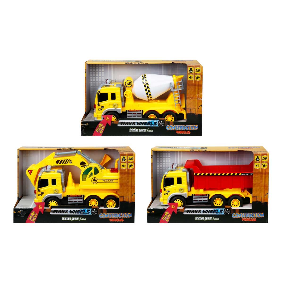 SUNMAN WY301S-13012 İNŞAAT ARAÇLARI 1:16 SESLİ IŞIKLI 1