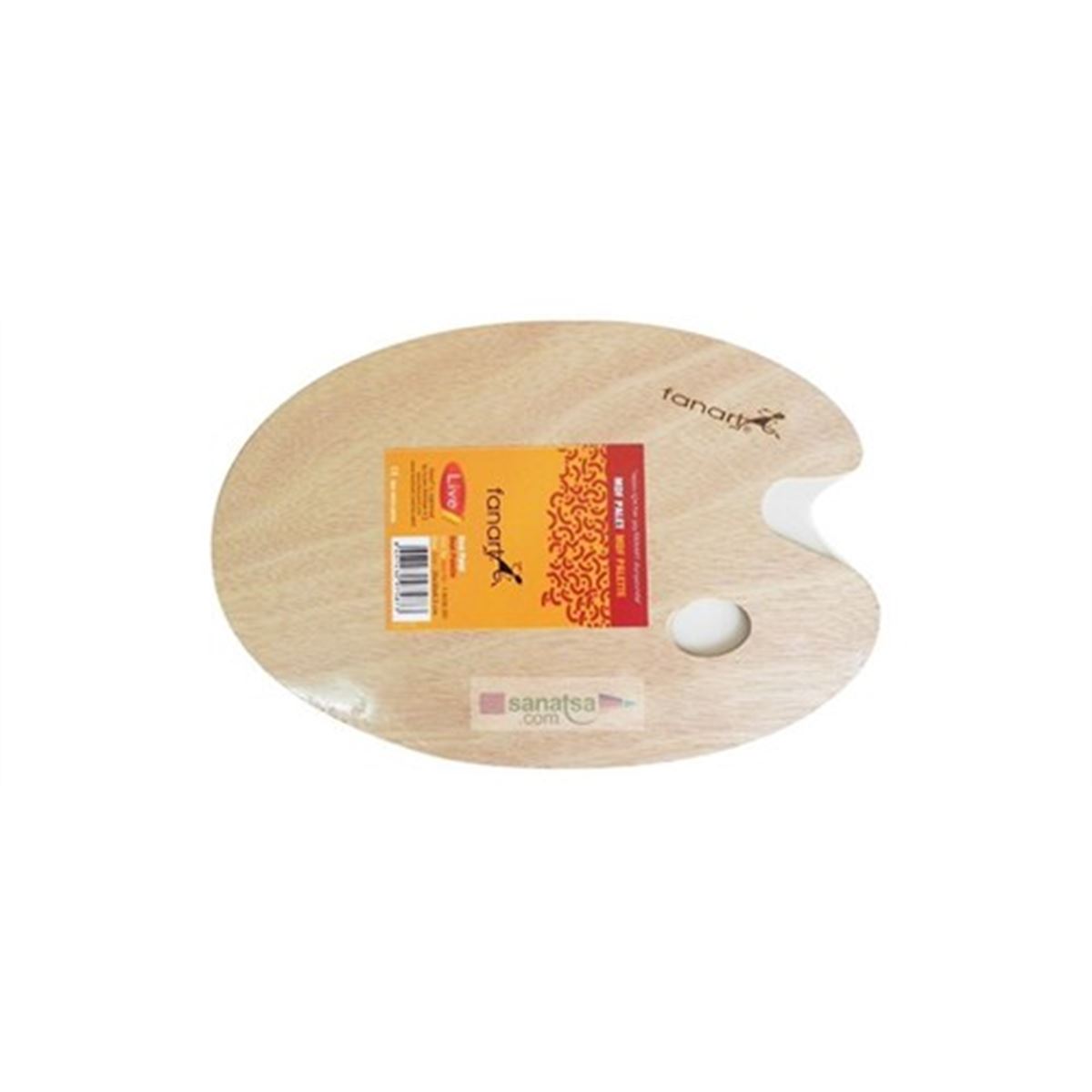 FANART PALET MDF OVAL 20x30x0,3 CM. F-9220.20 1