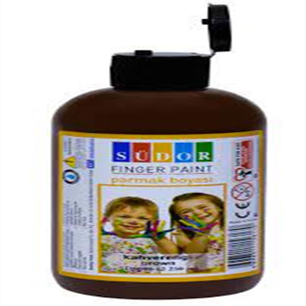 SÜDOR PARMAK BOYASI 250 ML KAHVERENGİ SD8008-12 1