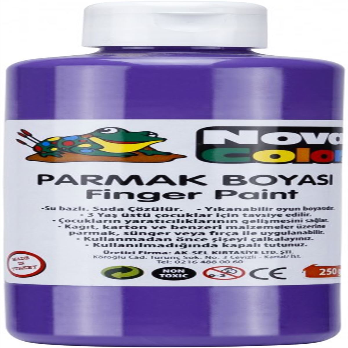 NOVA COLOR PARMAK BOYASI 250 GR MOR NC-452 1