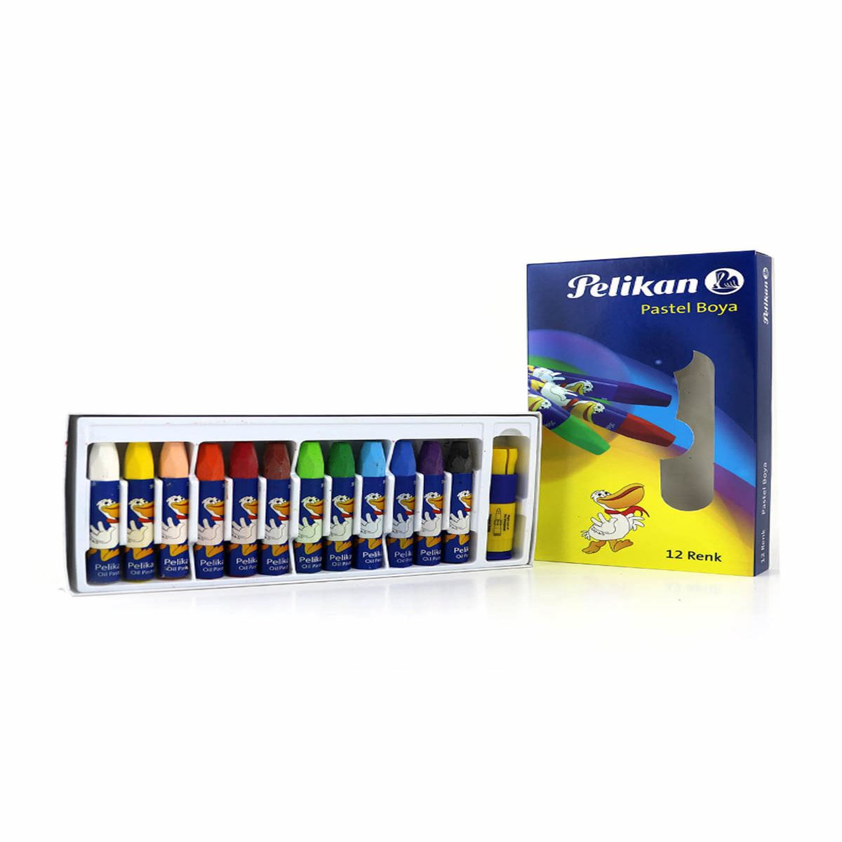 PELİKAN PASTEL BOYA 12 RENK 338475 1