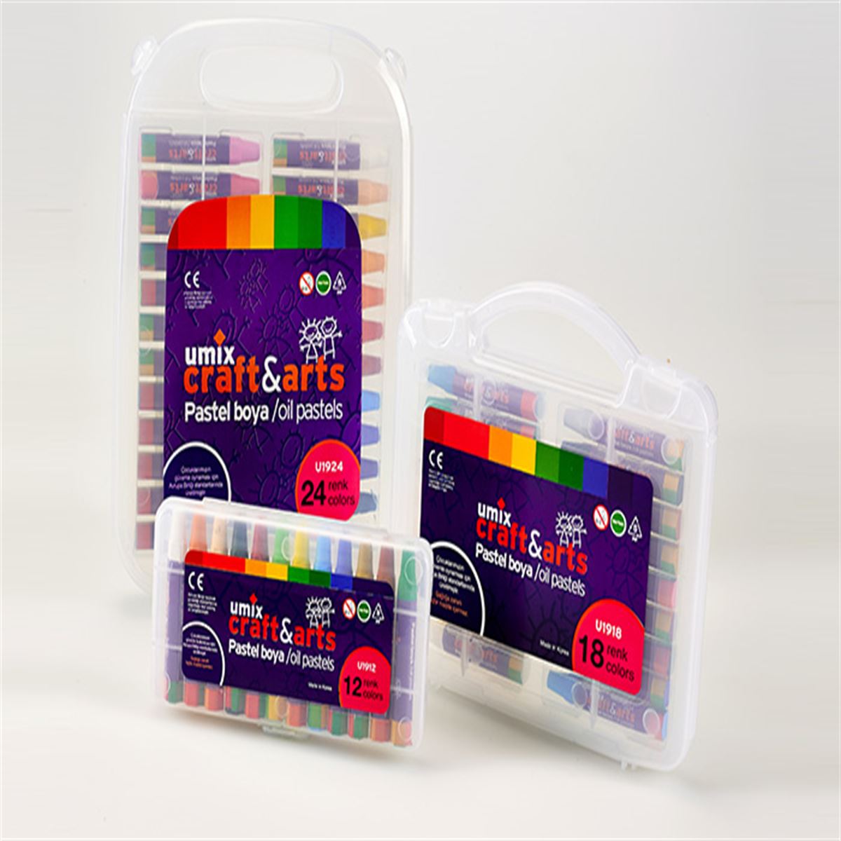 UMUR UMIX CRAFT PASTEL BOYA 36+4 LÜ U1536-CK 1