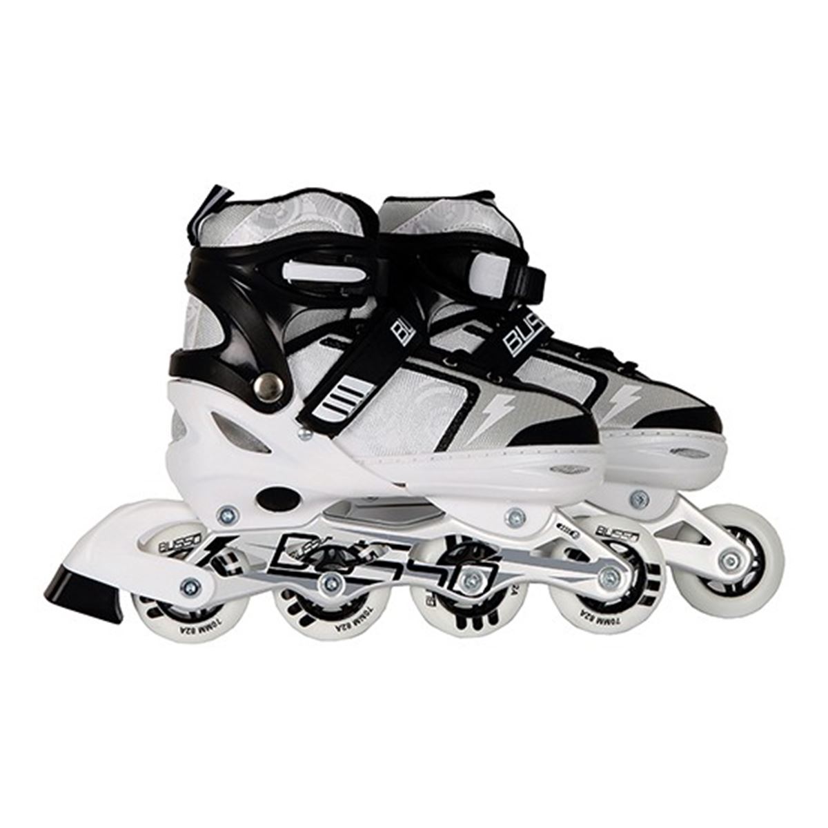 BUSSO PATEN YX-0151 KLASİK AYARLANABİLİR ALÜMİNYUM 31-34 / 35-38 / 39-42 TEK SIRA DÖRT TEKER 1