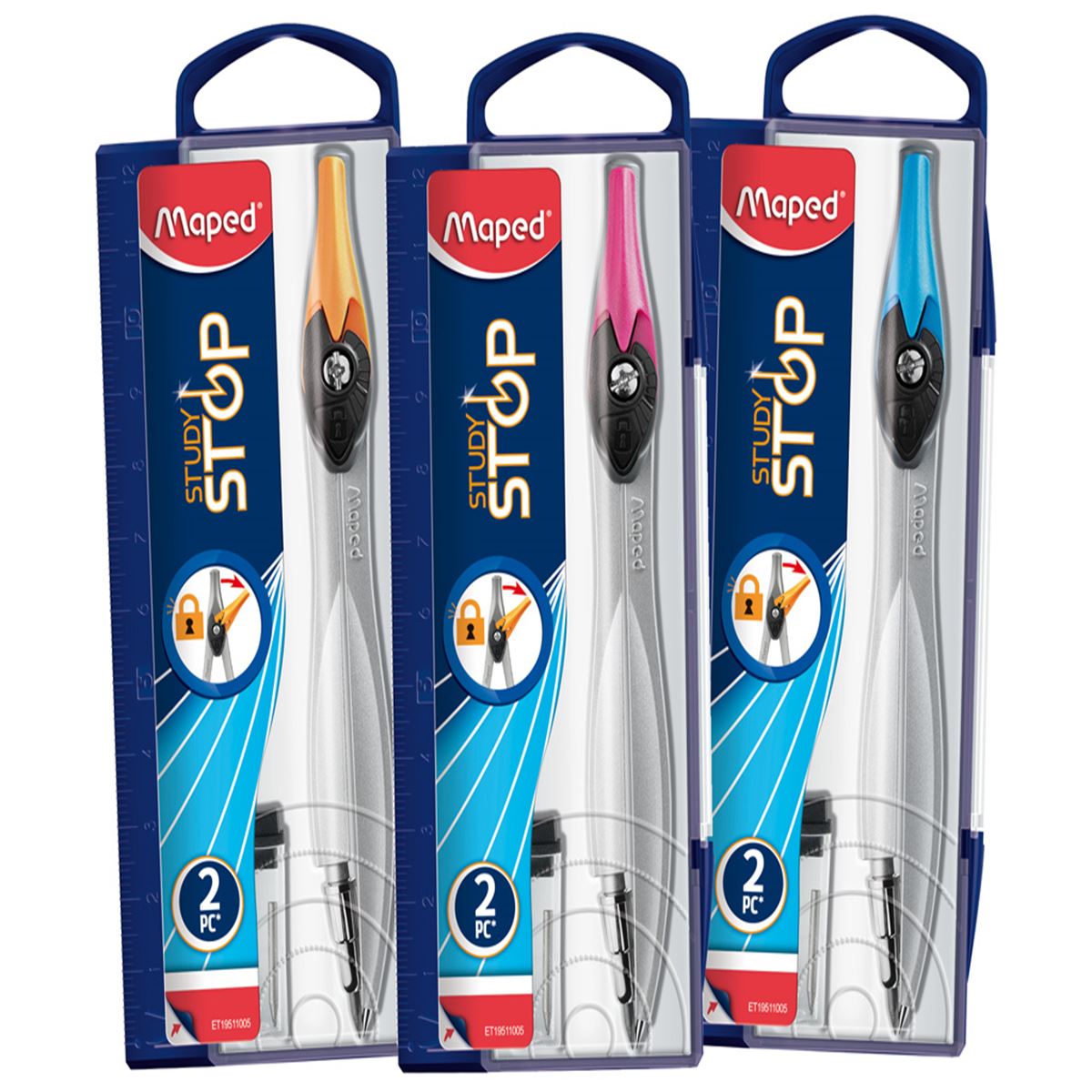 MAPED PERGEL SETİ STUDY STOP UÇLU 195110 1