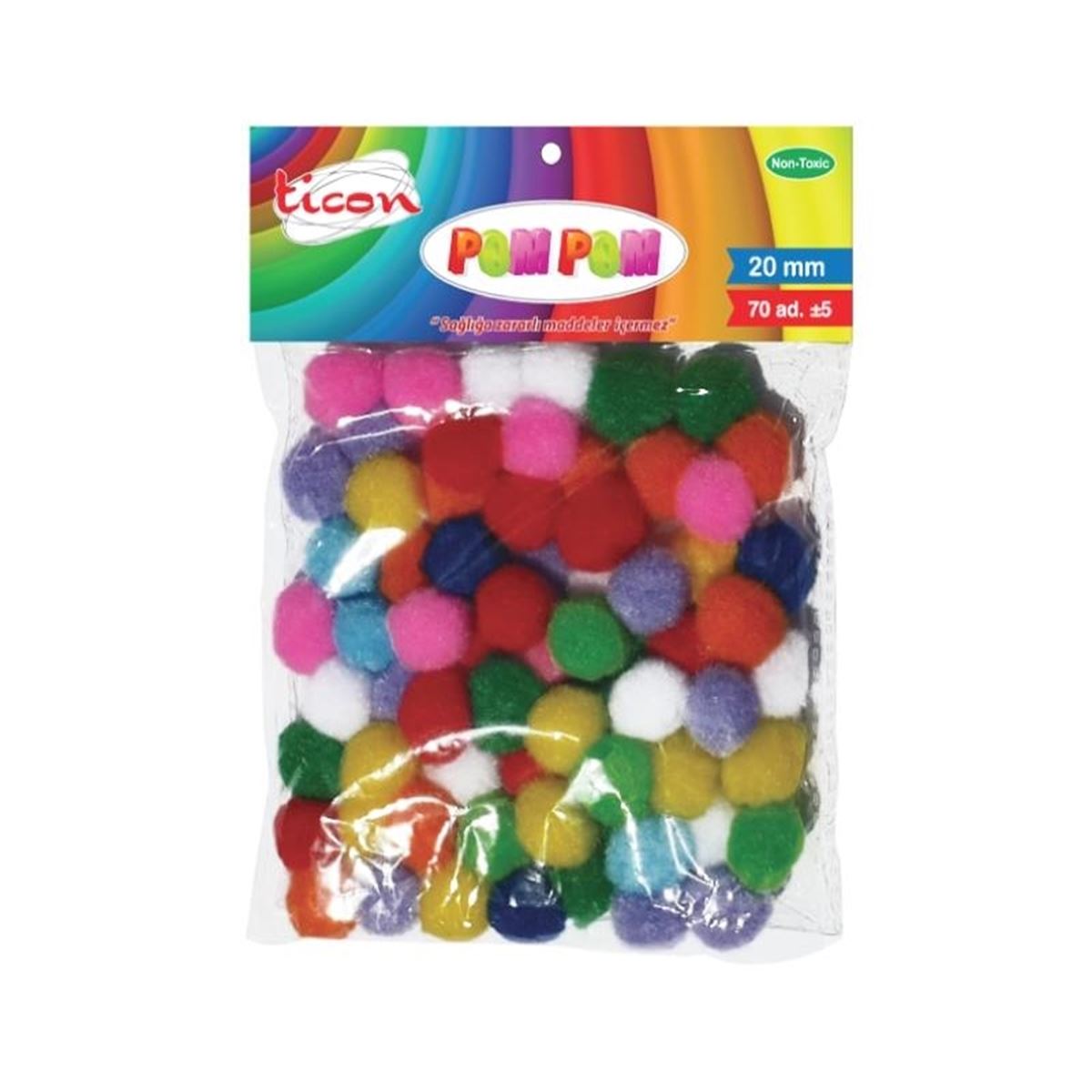 TİCON PONPON 20 MM 70 Lİ 247925 1