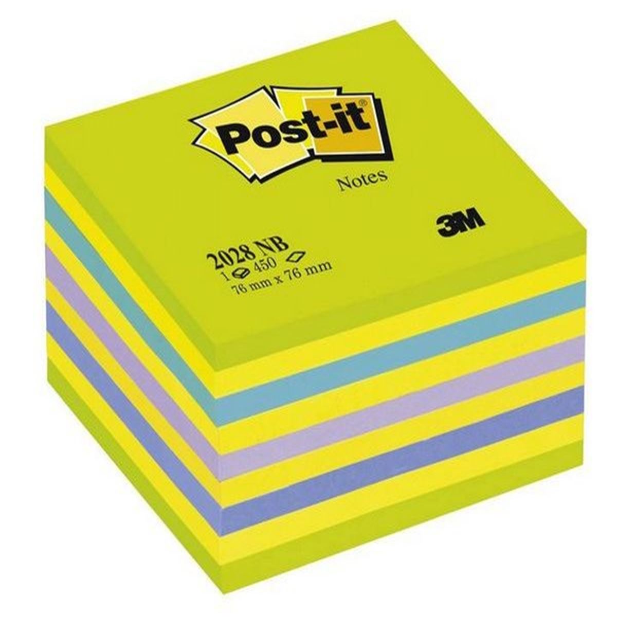 POSTİT YAPIŞKANLI NOT KAĞIDI 76x76 450 YP 2028-P/B/G/NB/NP 1