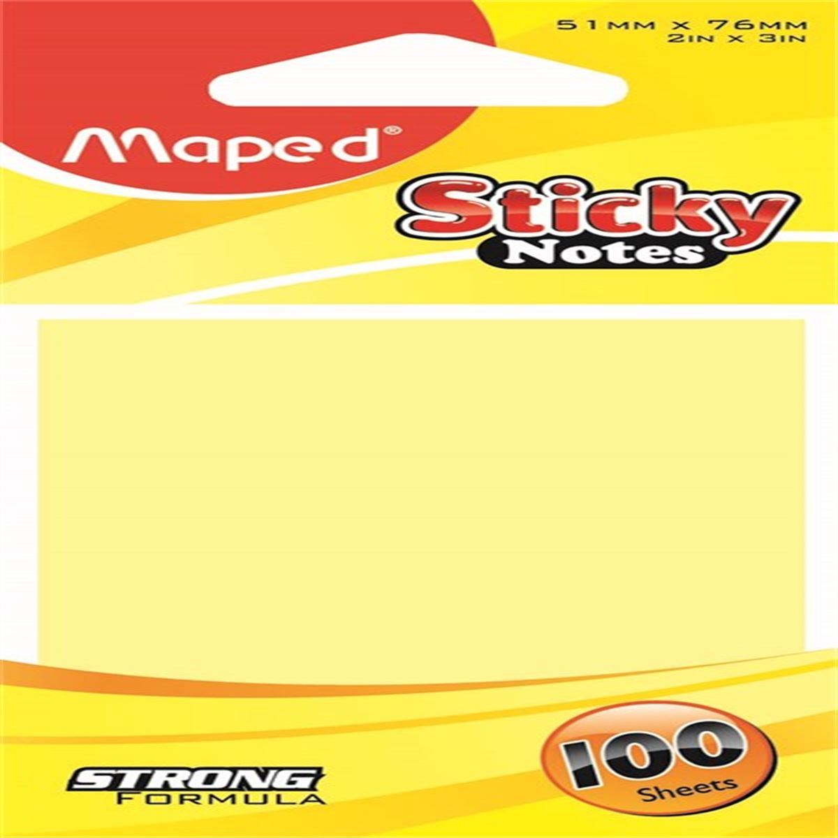 MAPED YAPIŞKANLI NOT KAĞIDI 51x76 100 YP 758010 1