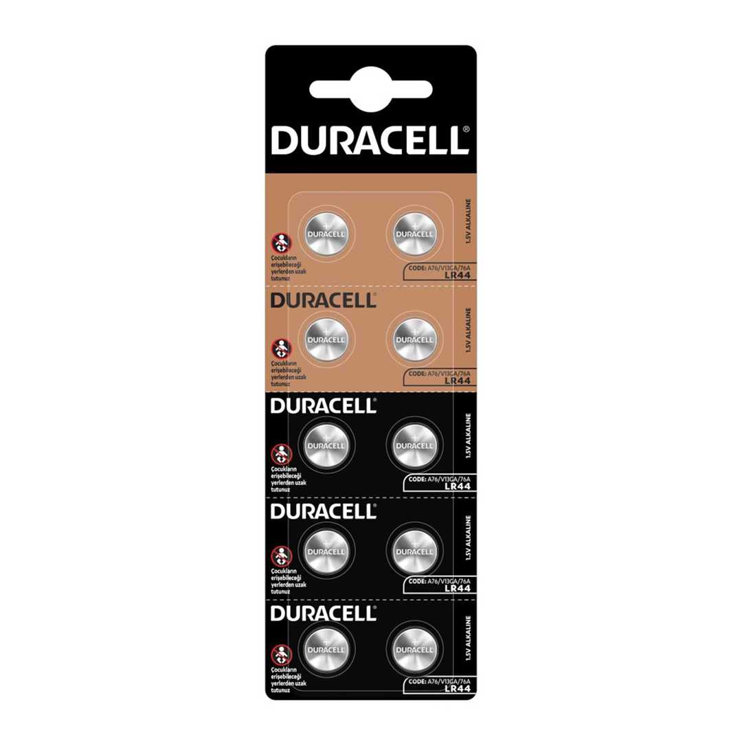 DURACELL SAAT PİLİ LR44 1.5V 10 LU 1