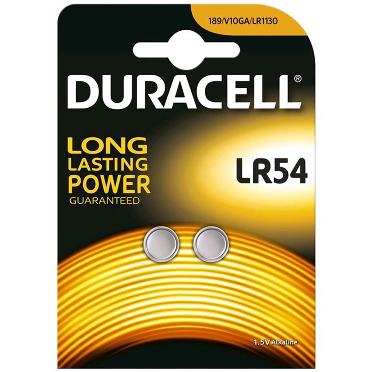 DURACELL SAAT PİLİ LR54 1.5 V 2 Lİ 1