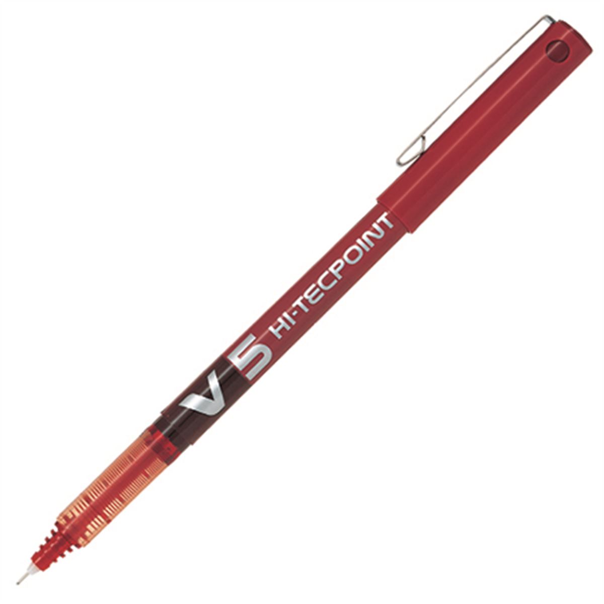 PİLOT İĞNE UÇLU KALEM BX-V5-R Hİ-TECPOİNT 05 KIRMIZI 12 Lİ 1