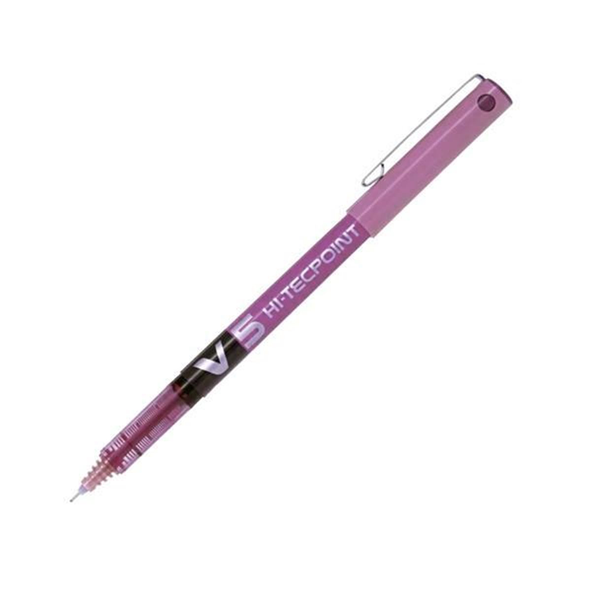 PİLOT KALEM BX-V5 PEMBE 12-LI 1
