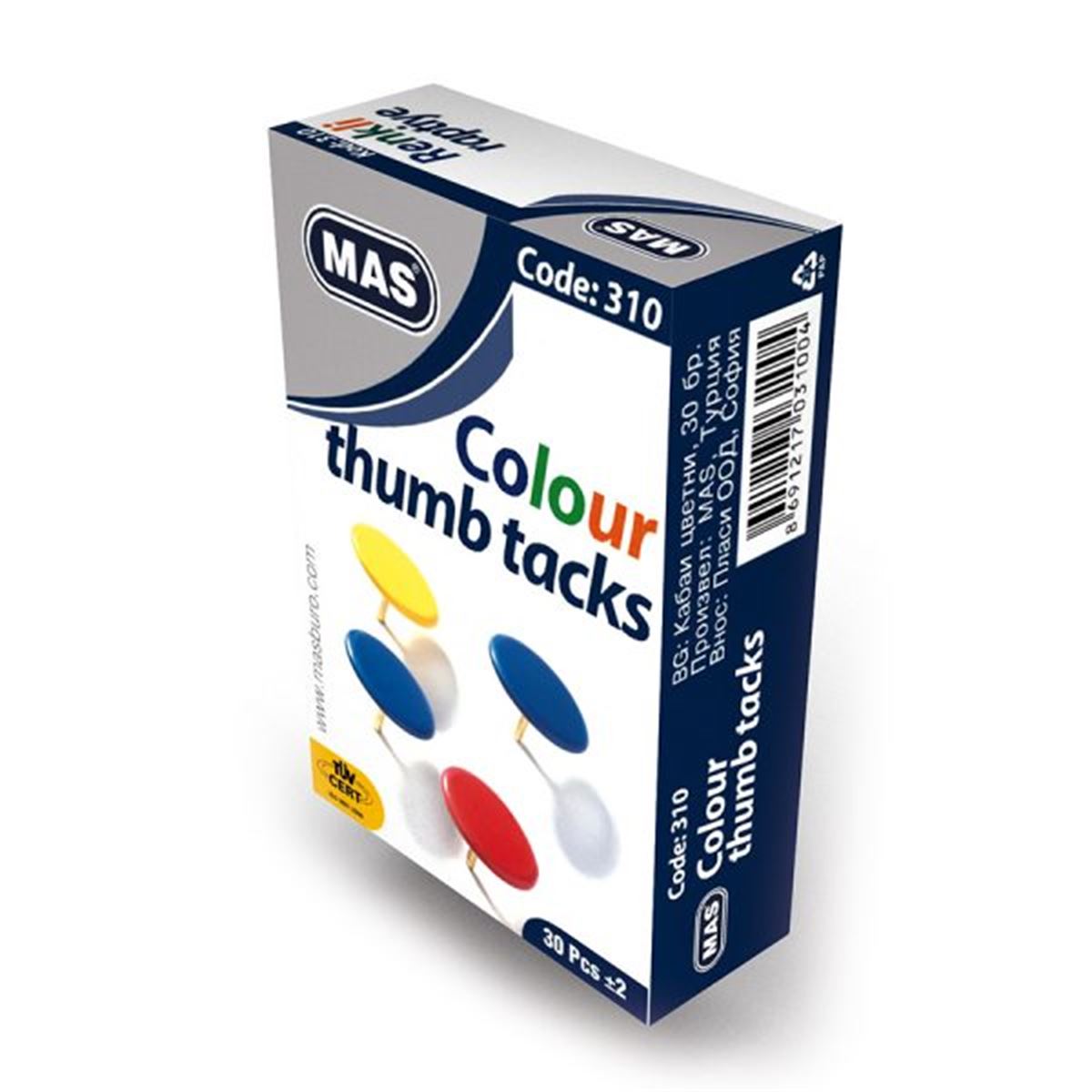MAS RAPTİYE RENKLİ KARIŞIK 36 LI 310 1
