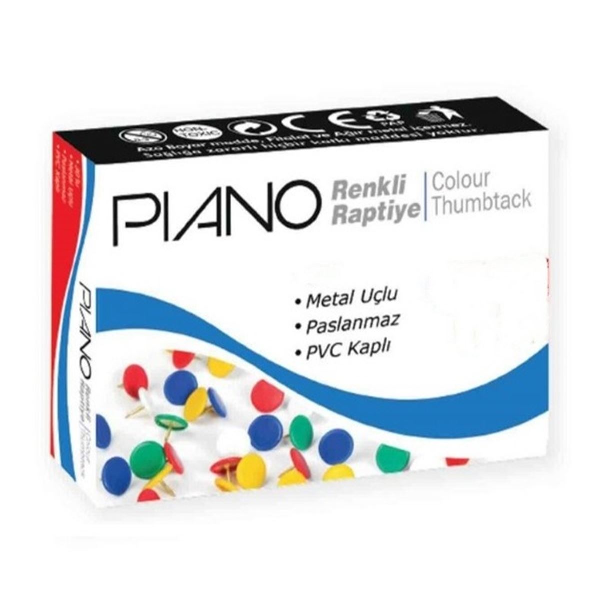 PİANO RAPTİYE RENKLİ 36 LI HART-002 1