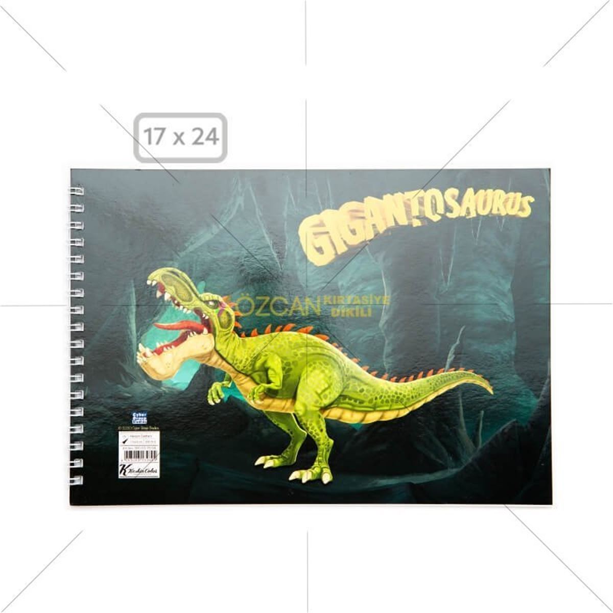 KESKİN RESİM DEFTERİ GIGANTO 17x25 24 LÜ 300115-76 1