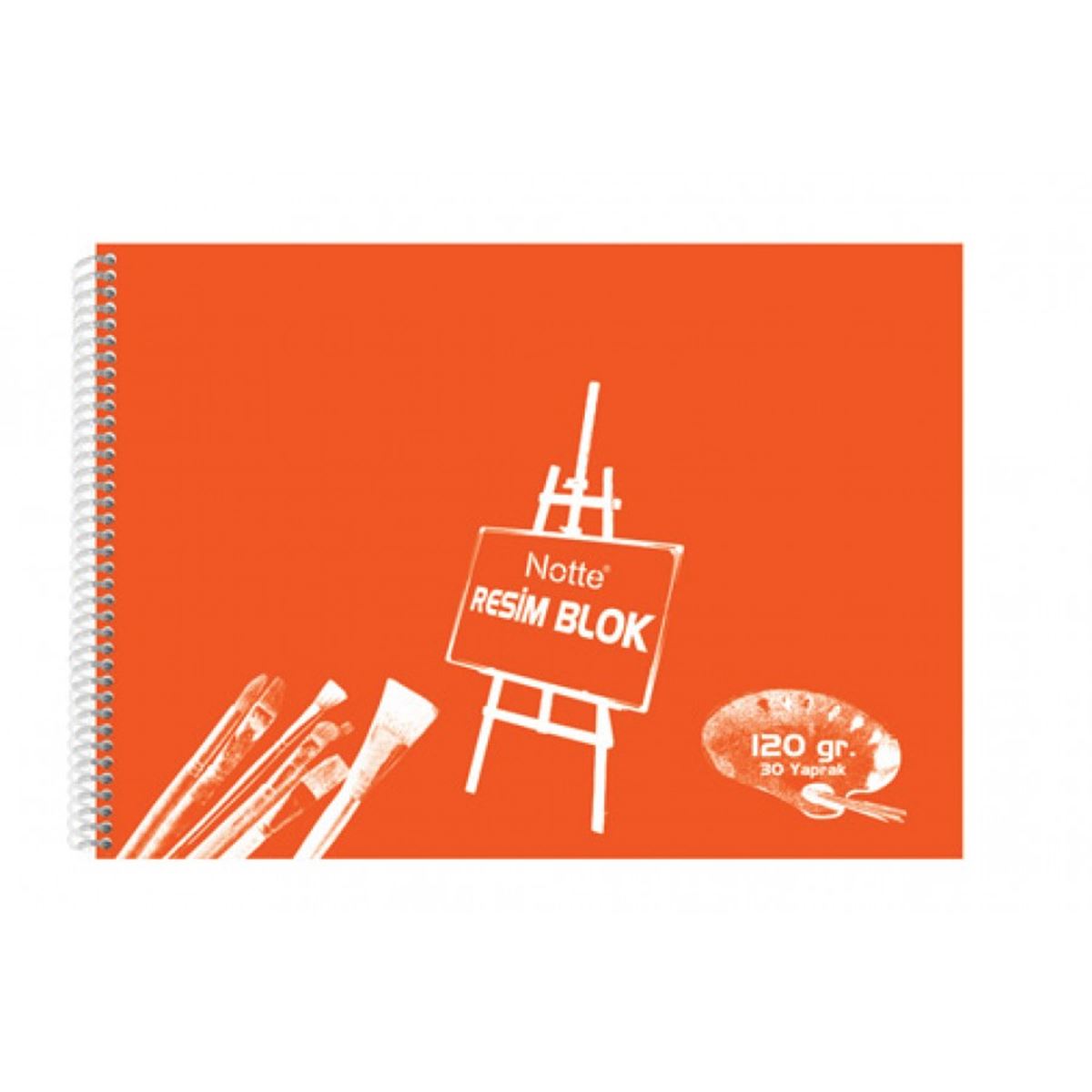 NOTTE RESİM DEFTERİ 25x35 EKO 120 GR 12 Lİ 33-150 1