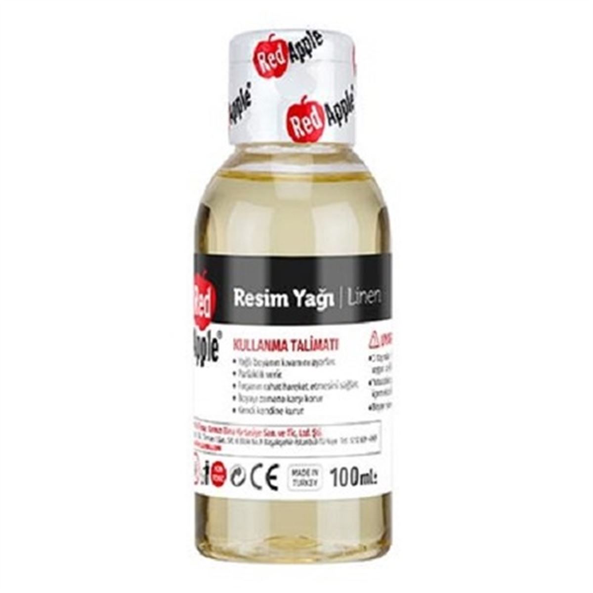 RED APPLE RESİM YAĞI RVY110 100 ML. 12x96 1