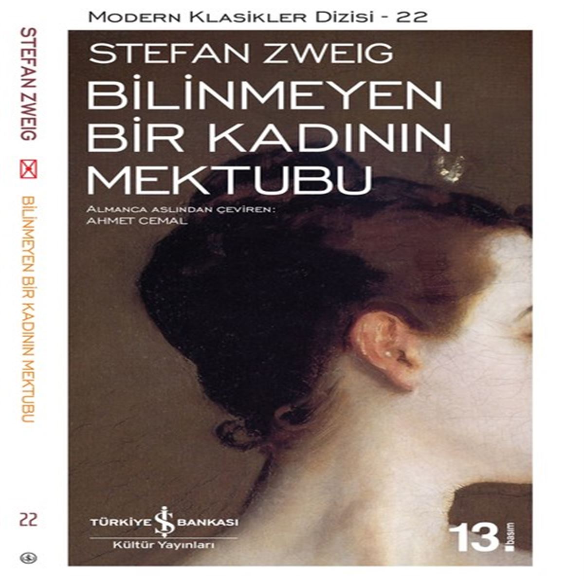 İŞ BANKASI BİLİNMEYEN BİR KADININ MEKTUBU KARTON KAPAK 1